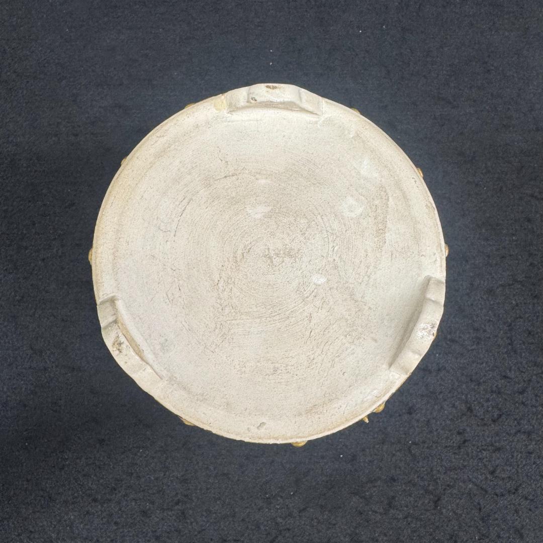 希少！薩摩焼 武将図 金彩香炉 獅子摘 古薩摩 箱付 名家旧蔵 明治時代