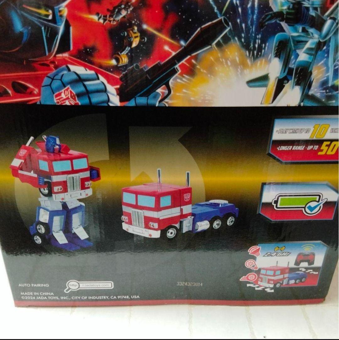 Jada Toysトランスフォーマー オプティマス プライム 変形するラジコン