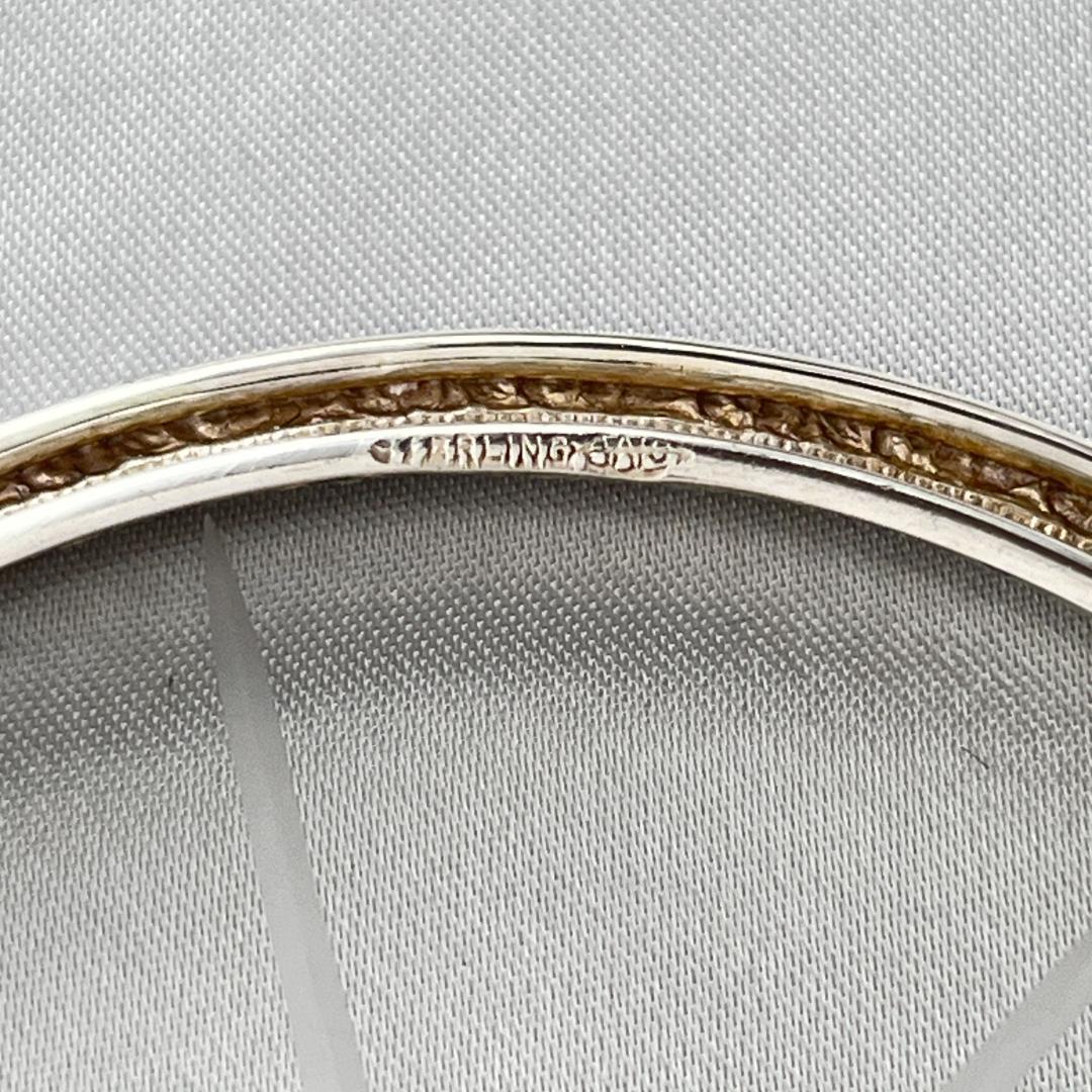 Webster】【純銀 / ガラス】 透かしのコースター 6枚 スターリング