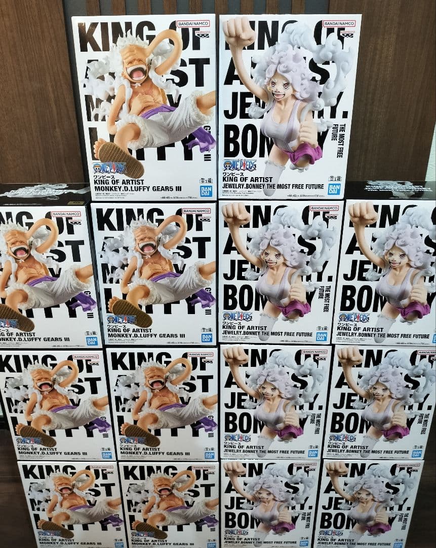 KING OF ARTIST ルフィとボニー 14体セット