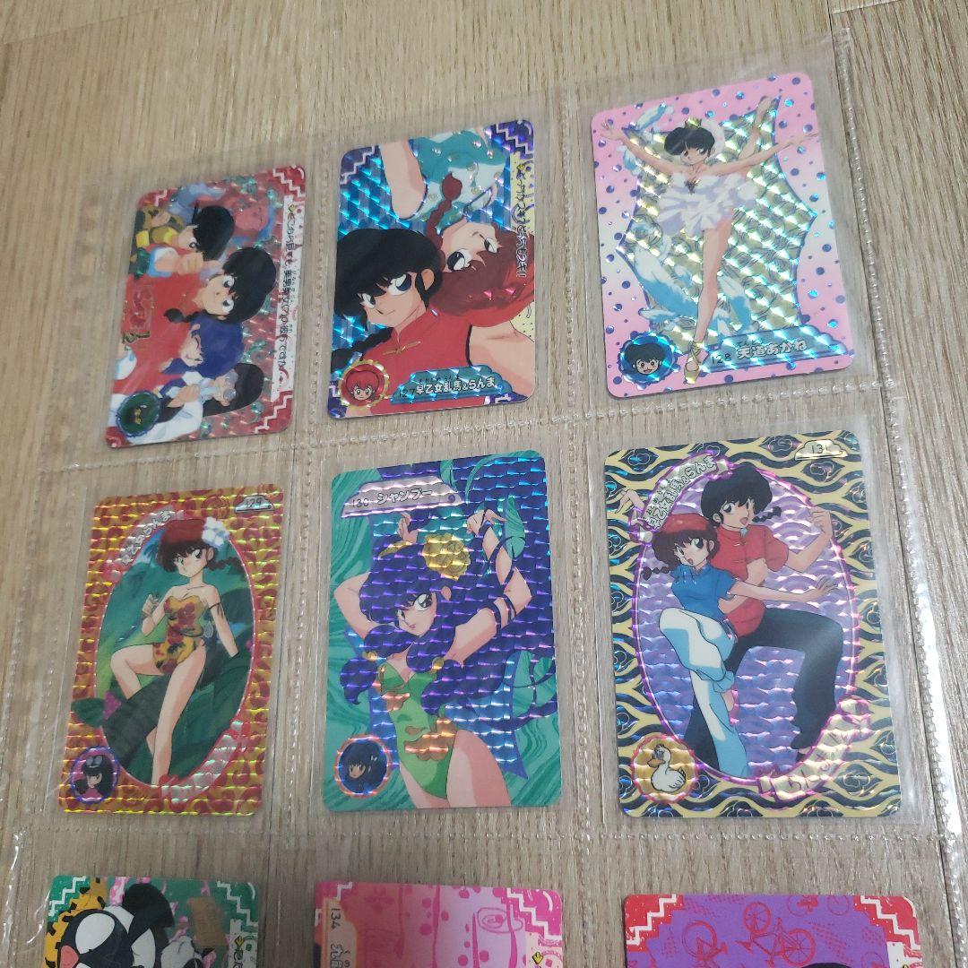 当時物　らんま1/2　カードダス第1弾～第4弾(168枚)　フルコンプリート
