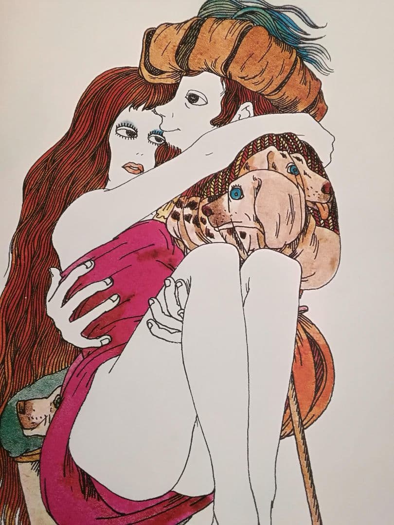 逸品　伊坂芳太良　伊坂芳太良作品集成　発売告知ポスター　パルコ　1983年