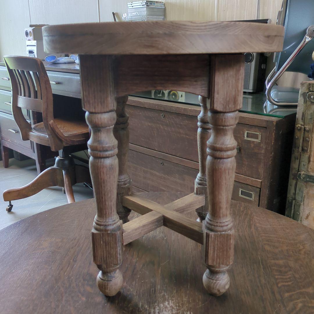 ブロカント ビィンテージ花台 飾り台 サイドテーブル