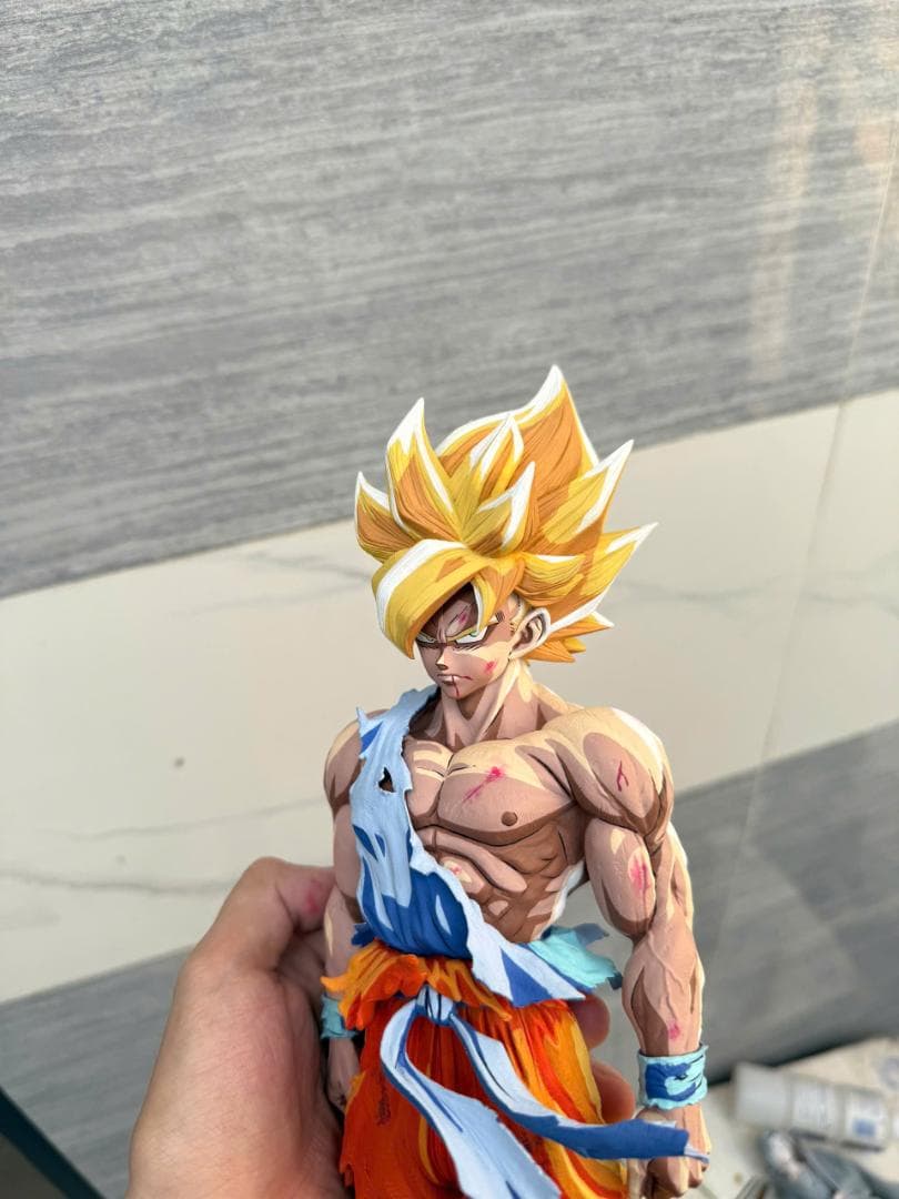 孫悟空 SMSP リペイント 超サイヤ人2 マンガディメンションズ 2D