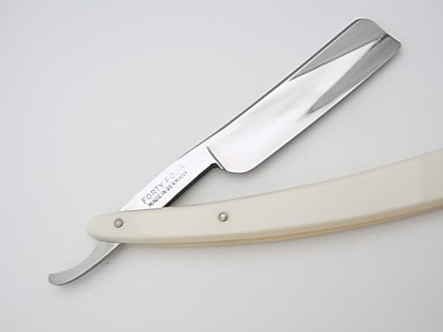未使用 西洋剃刀 FORTYFOUR RAZOR 44 カミソリ かみそりレザー
