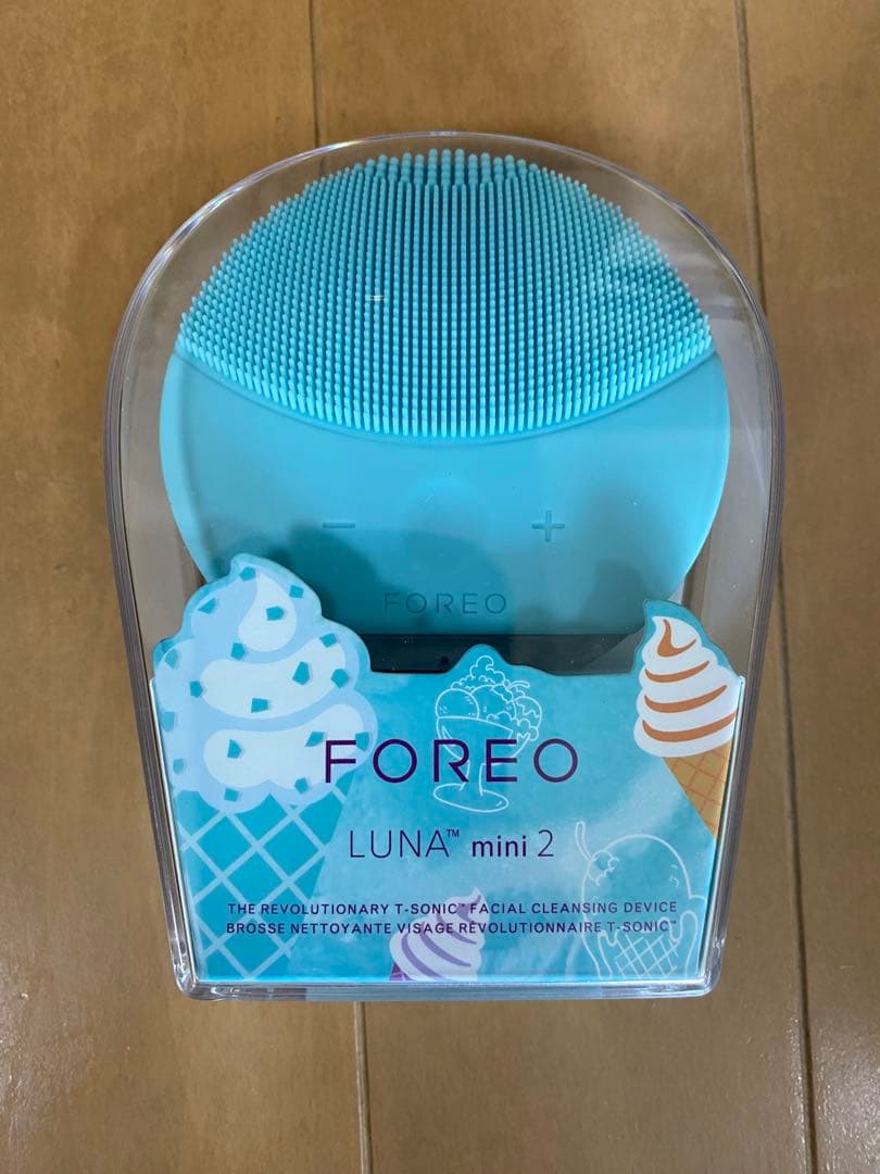 新品未使用　FOREO LUNA mini 2 正規品　ミントブルー FOREO LUNA mini 2 Sonic Facial Cleansing Brush for Every Skin Type