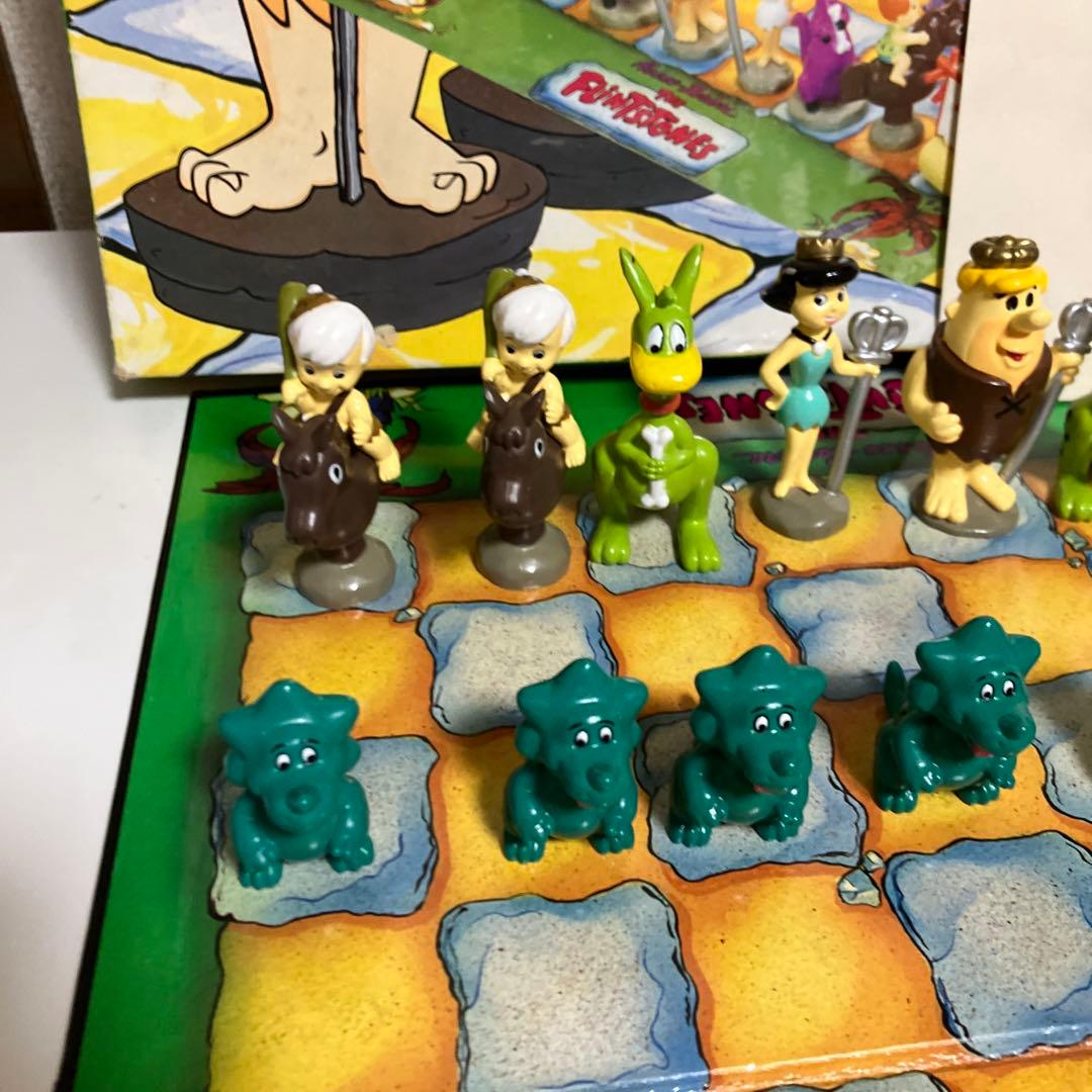 ビンテージ品ボードゲーム】原始家族The Flintstones チェス - メルカリ