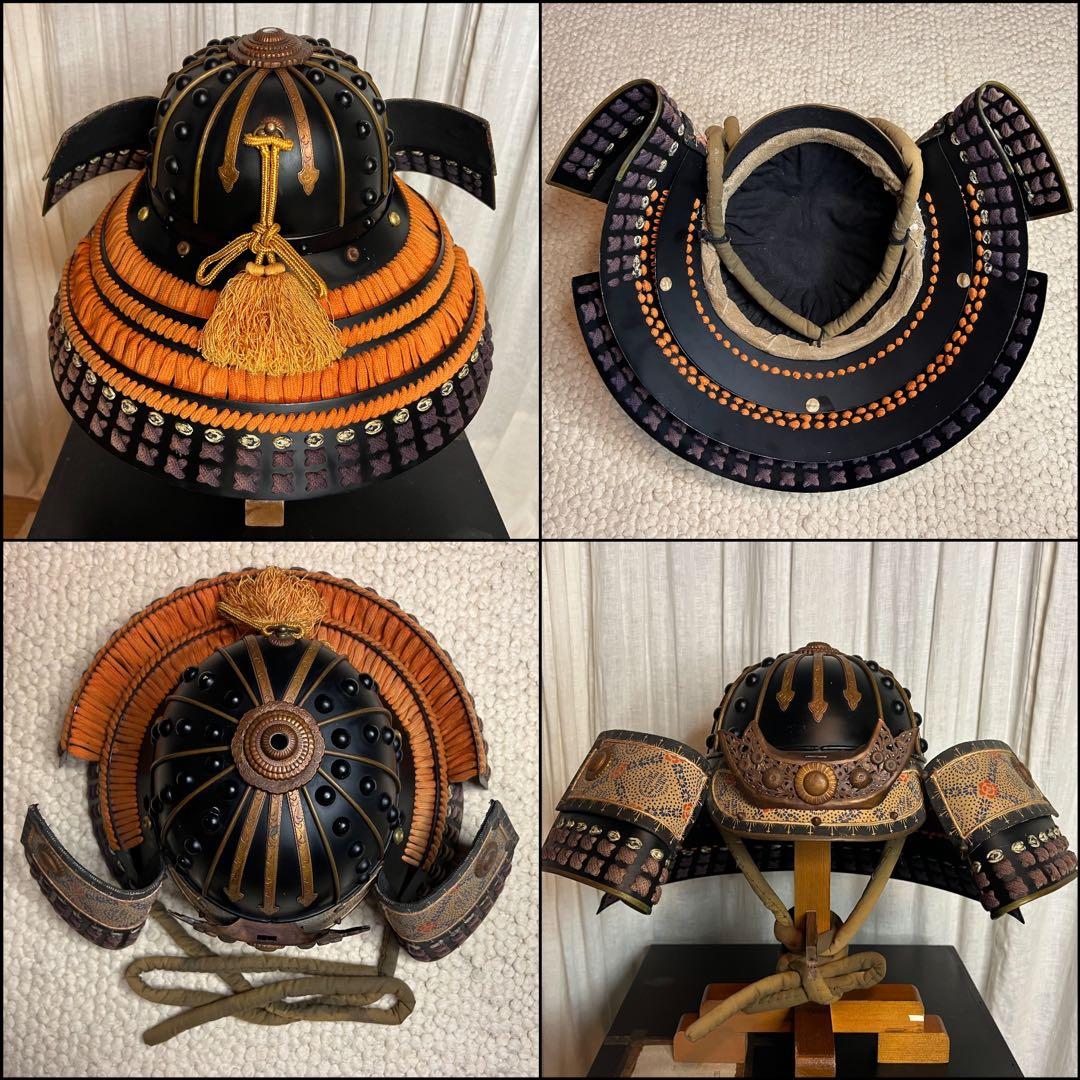 【BLACK】美品！丸武産業製　日本 甲冑 鎧 一式『清掃除菌 済』