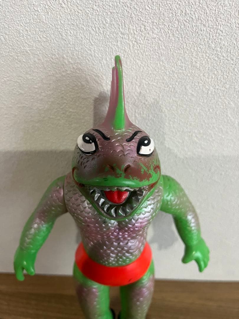 【当時もの】タイガーマスク ソフビ ザ・ピラニアン 中嶋製作所 昭和レトロ