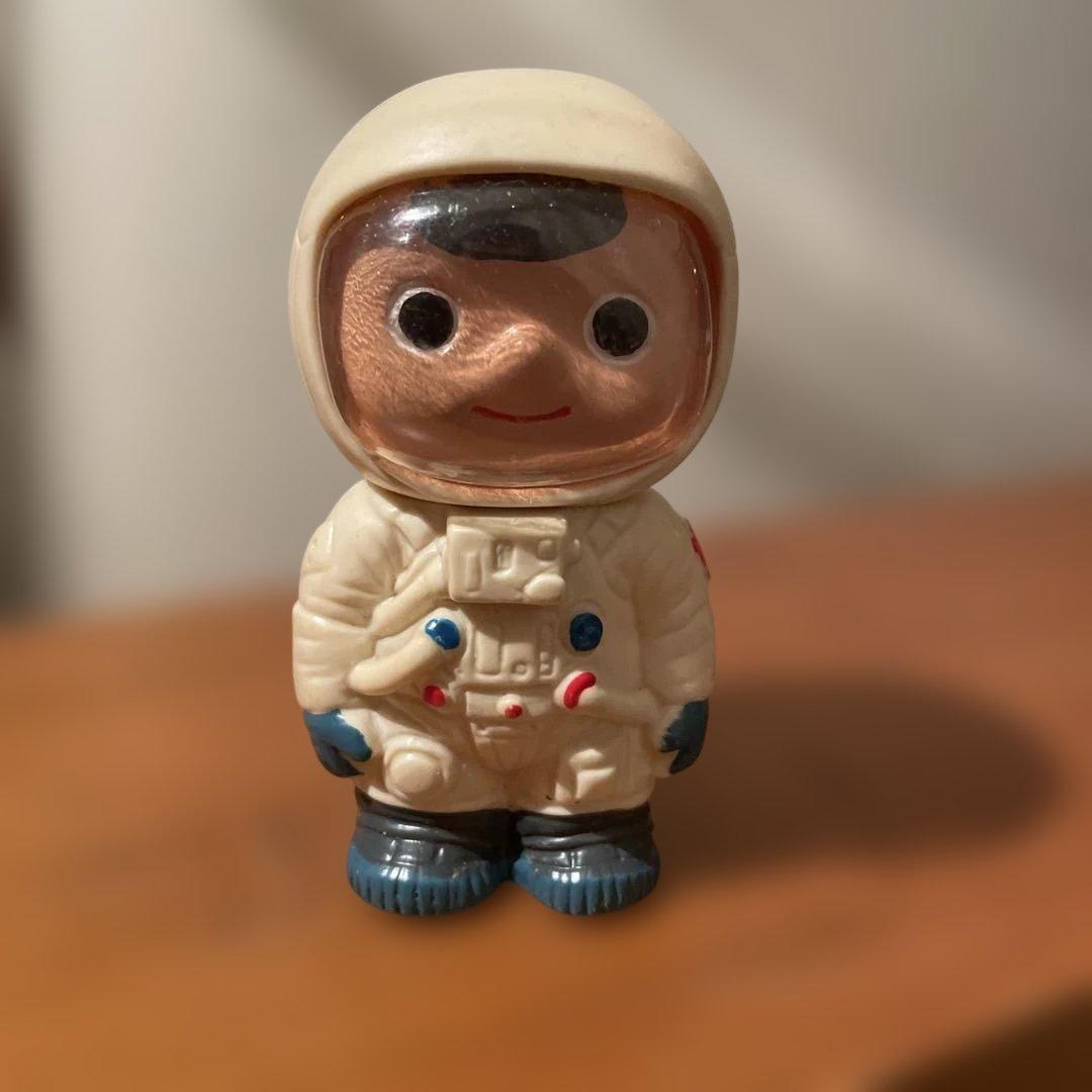 希少 富士銀行 貯金箱 ボクちゃん 宇宙飛行士 ノベルティ 非売品