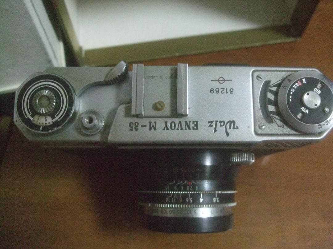 ワルツ・カメラ、元箱と取説付き。昭和35年4月・購入