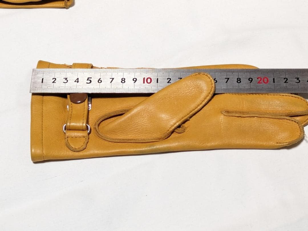 L.L.Bean イエロー キャメル ディアスキングローブ レザーグローブ