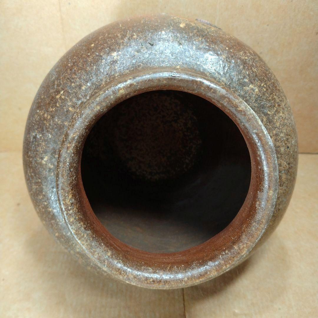 越前花入裏千家十六代 坐忘斎 書付箱 古越前(推定