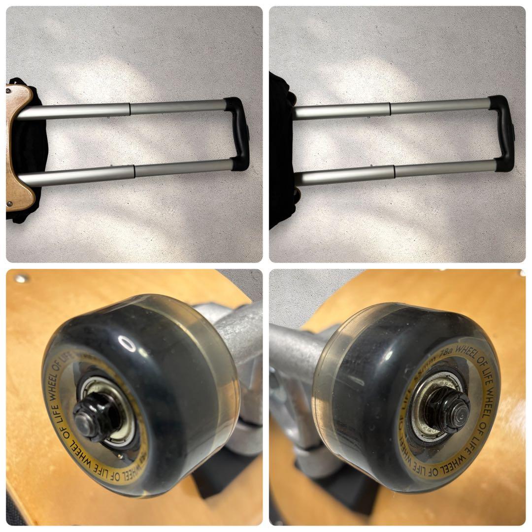 美品✨ wheel of life スケボー キャリーバッグ 黒 S 2way