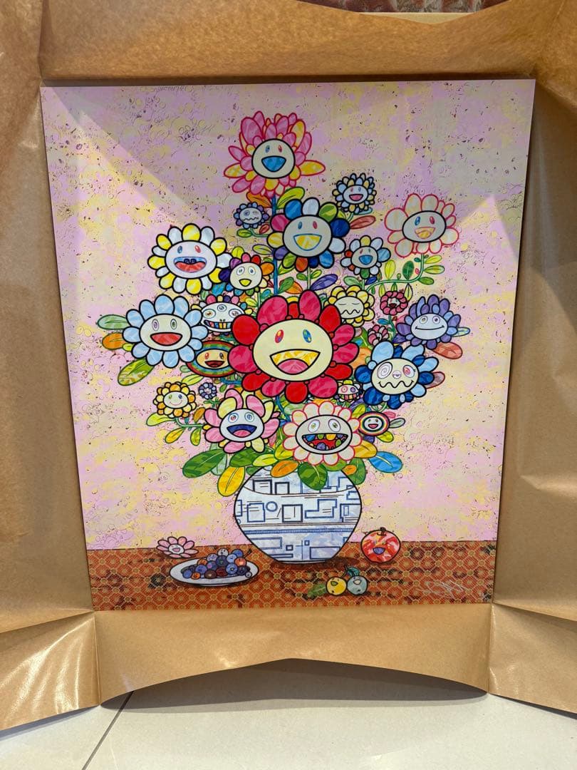 村上隆 版画 限定300部 \"ザオウーキーのお花の絵へのあこがれ\" 村上隆 版画 限定300部 