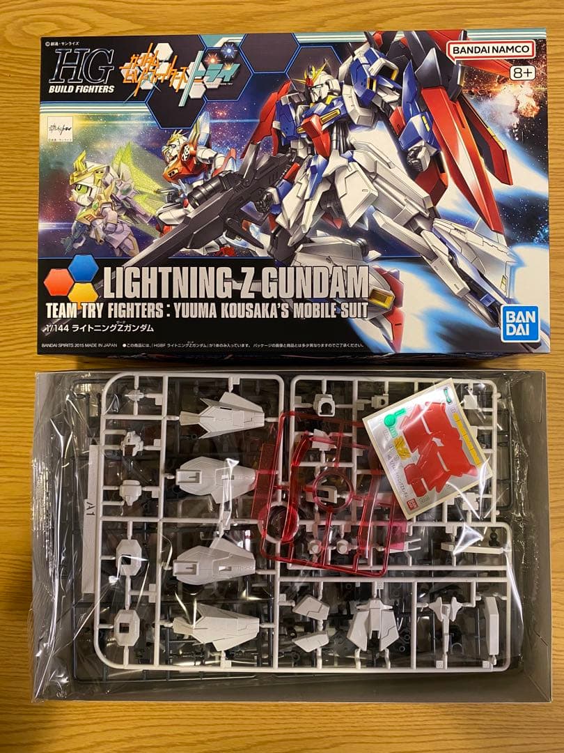 HG ライトニングZガンダム ガンダムビルドダイバーズ ガンプラセット