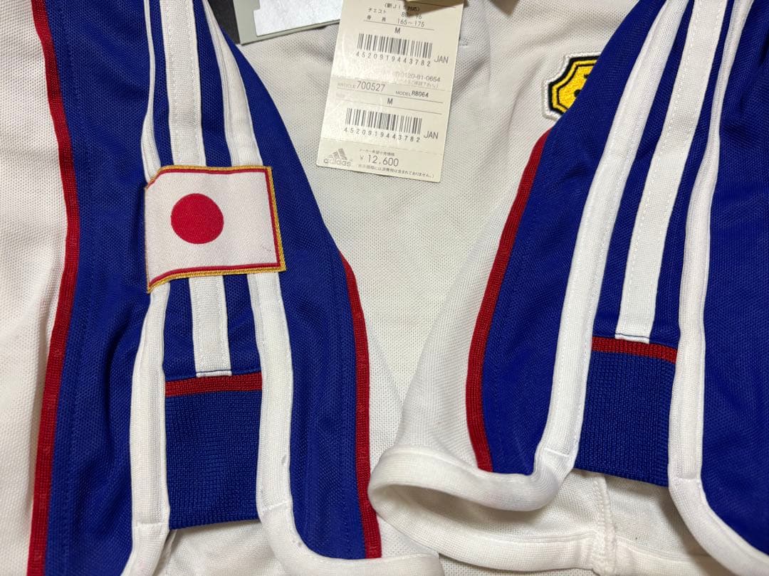 サッカー 日本代表 2001 アウェイ ユニフォーム adidas アディダスの