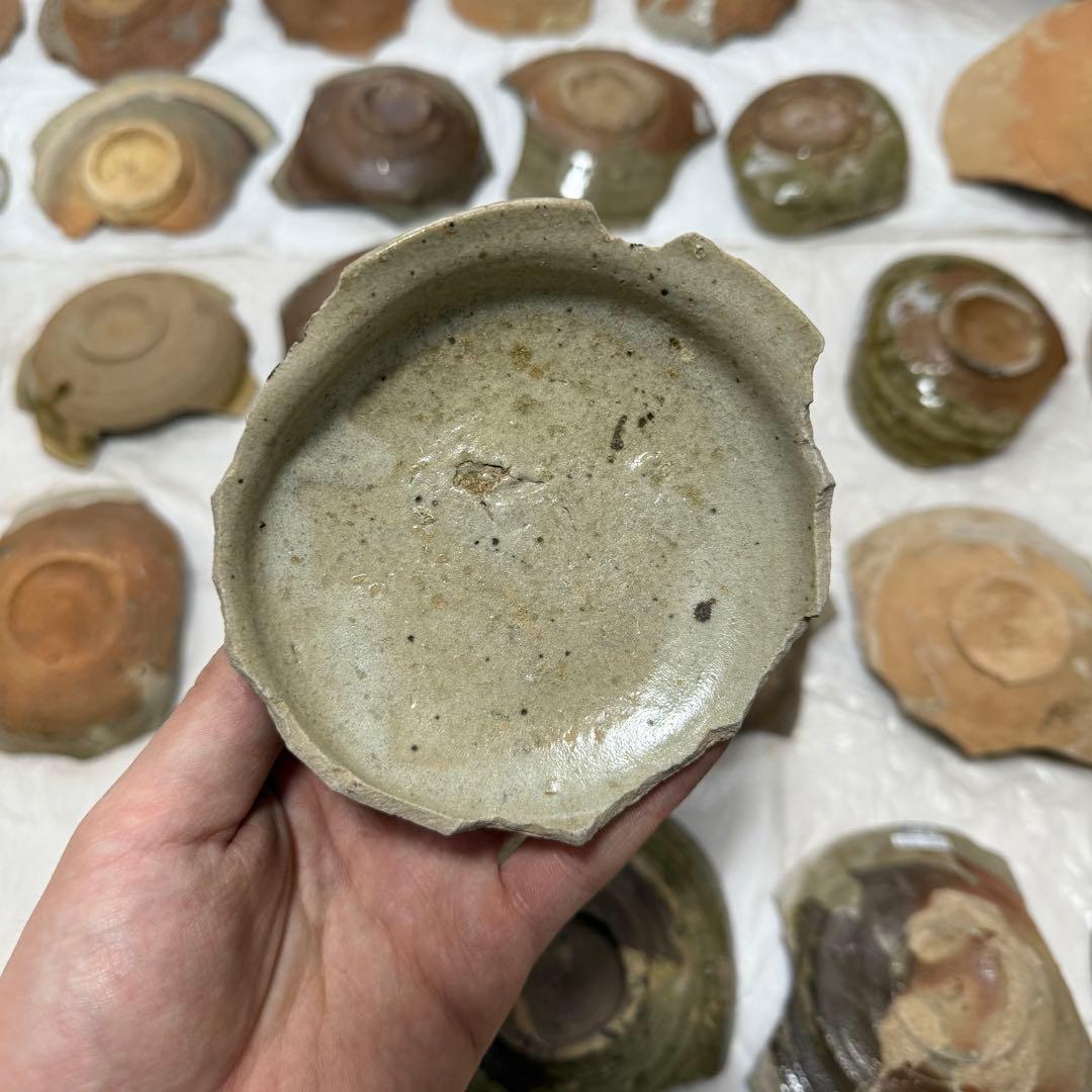 古唐津 陶片46点 原明窯 山瀬窯 小森谷窯 阿房谷窯 錆谷窯など まとめ