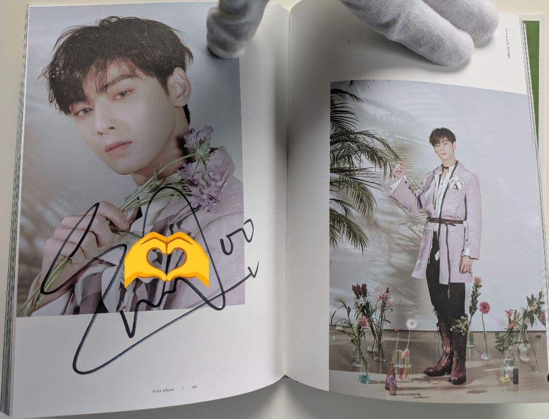 ASTRO ウヌ チャウヌ all light 直筆サイン入りトレカ チャウヌ直筆