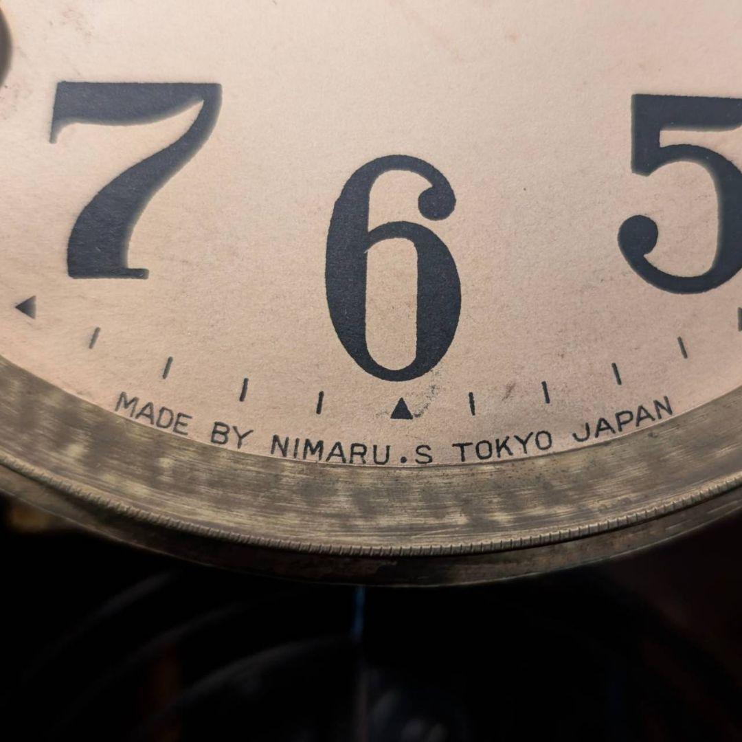 アンティーク掛時計　古時計ゼンマイ掛時計　振り子時計