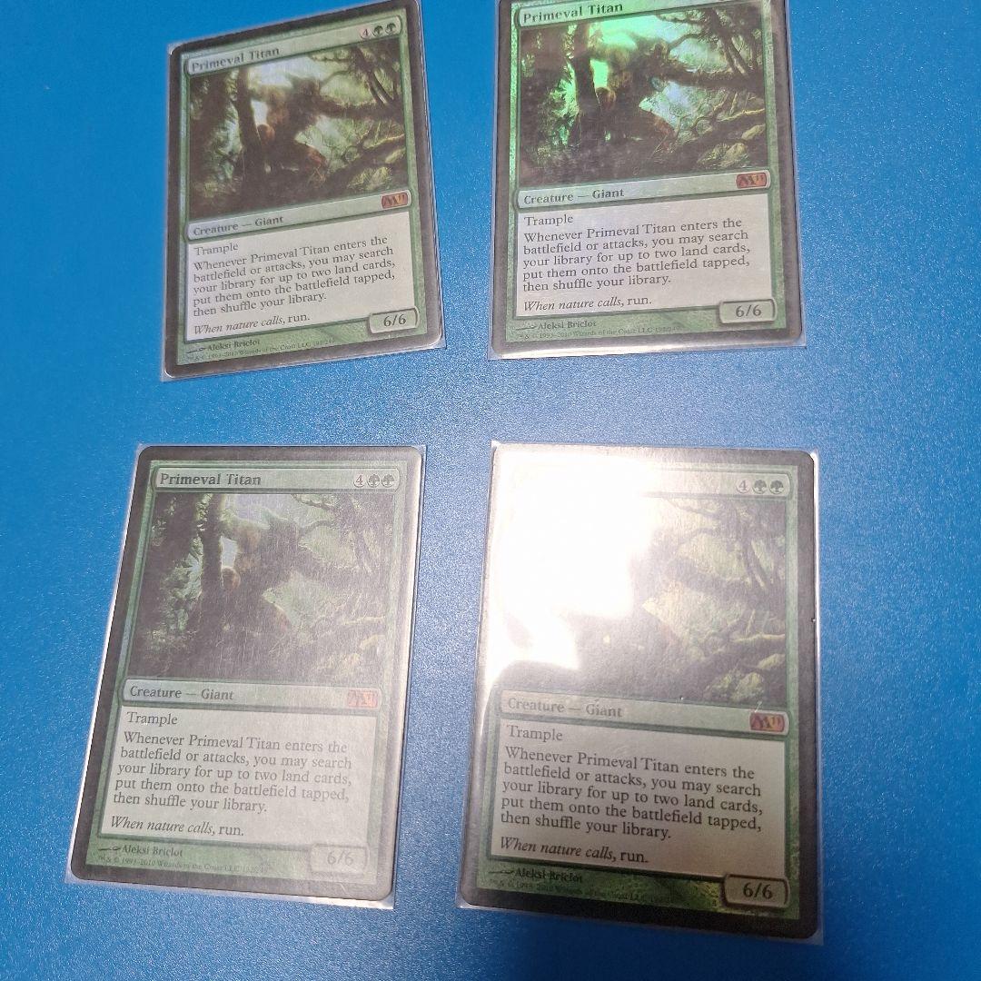 mtg 原始のタイタン foil 4枚セット