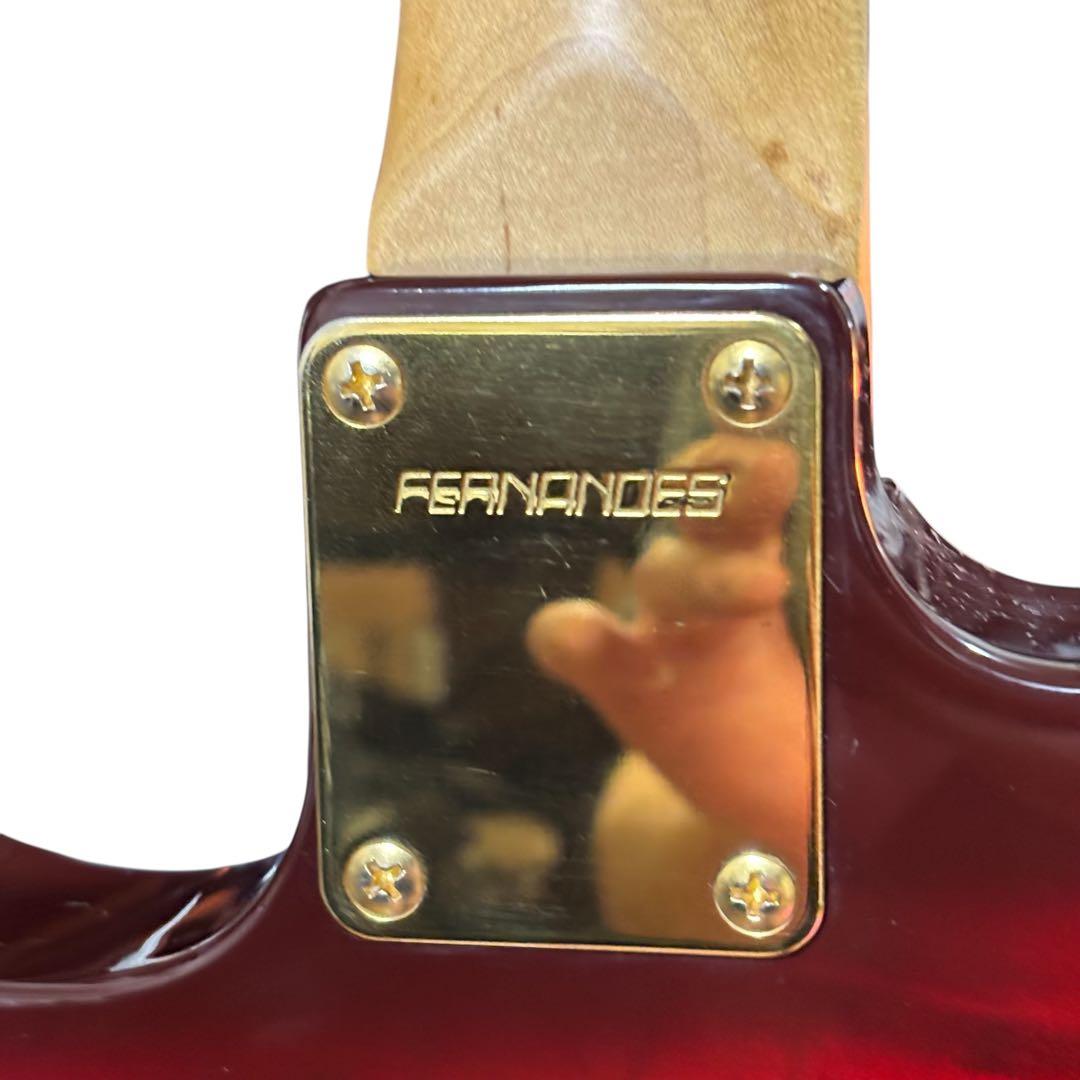FERNANDES FGZ-400 キルトメイプル レッド エレキギター - メルカリ