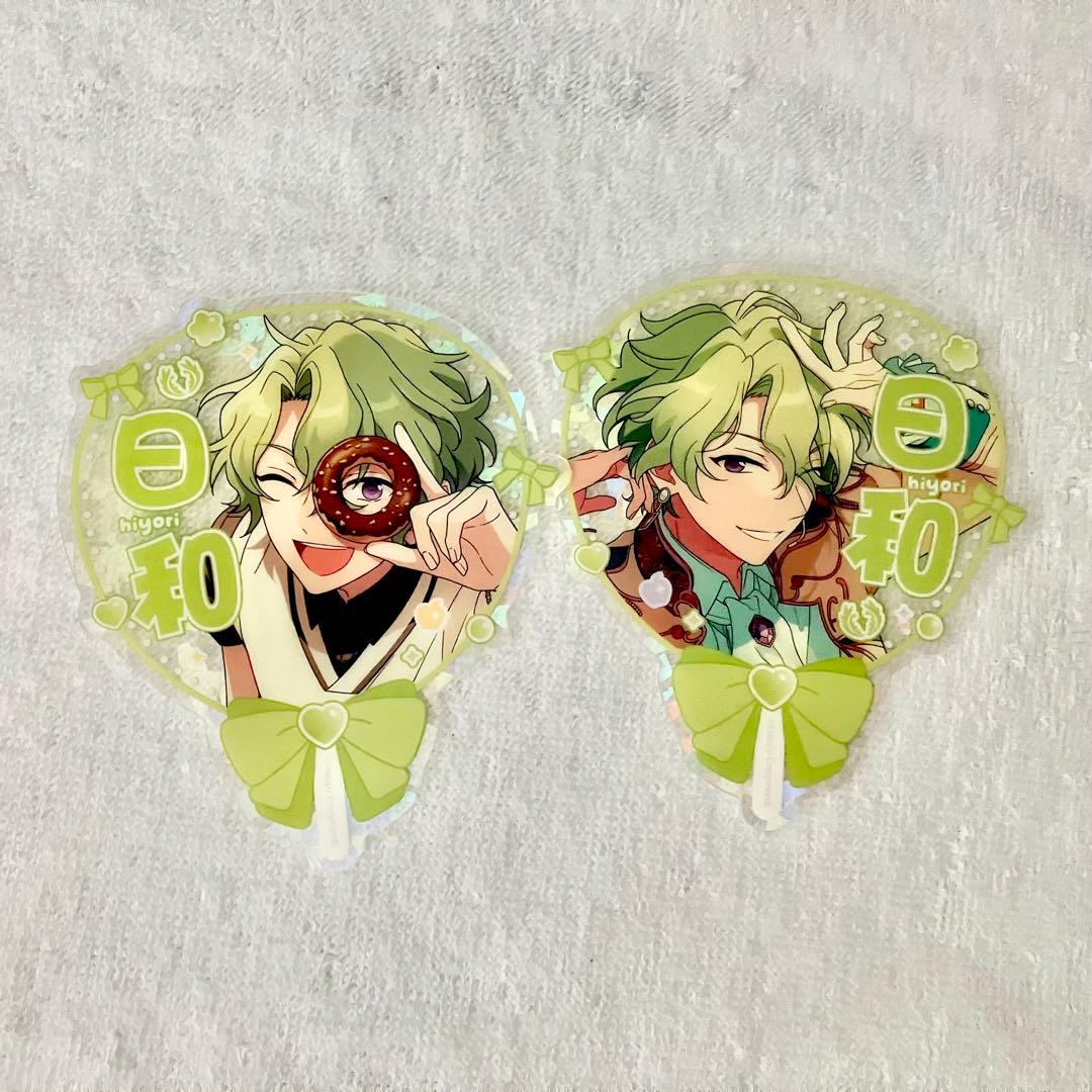 巴日和 星推 クリアカード 第二弾 中国 偶像夢幻祭 缶バッジ あんスタ