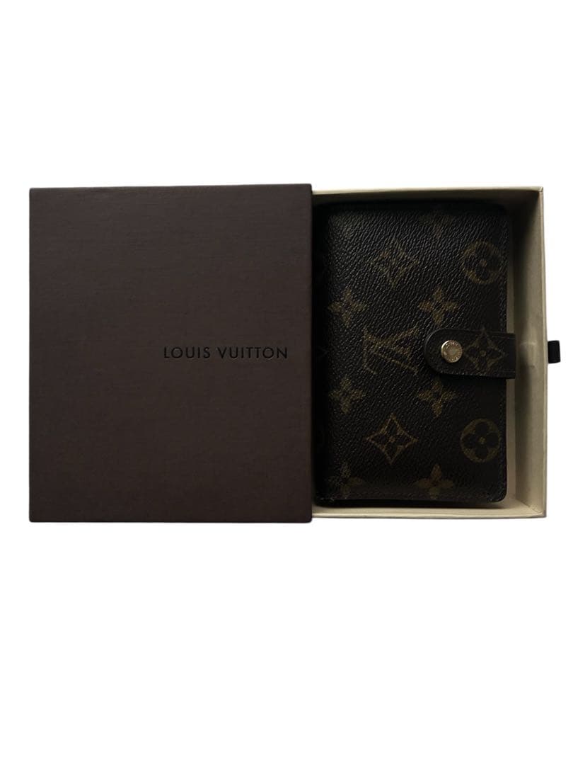か*ぴ様 Louis Vuitton 美品 二つ折り財布モノグラムブラウン LOUIS VUITTON（ルイ・ヴィトン） 【6ae6332】ルイヴィトン 財布