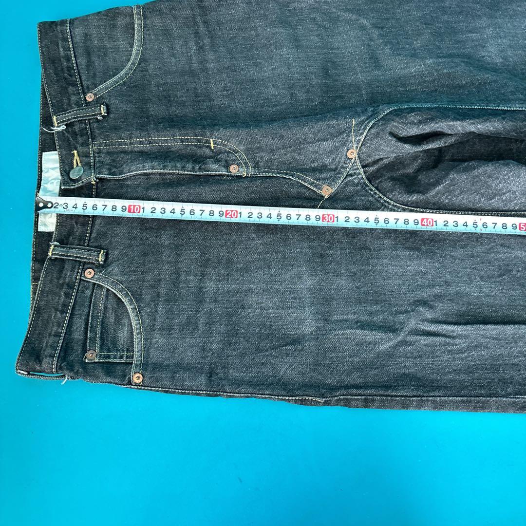 1341 GANRYU コムデギャルソン　ブラックデニム サルエルパンツ