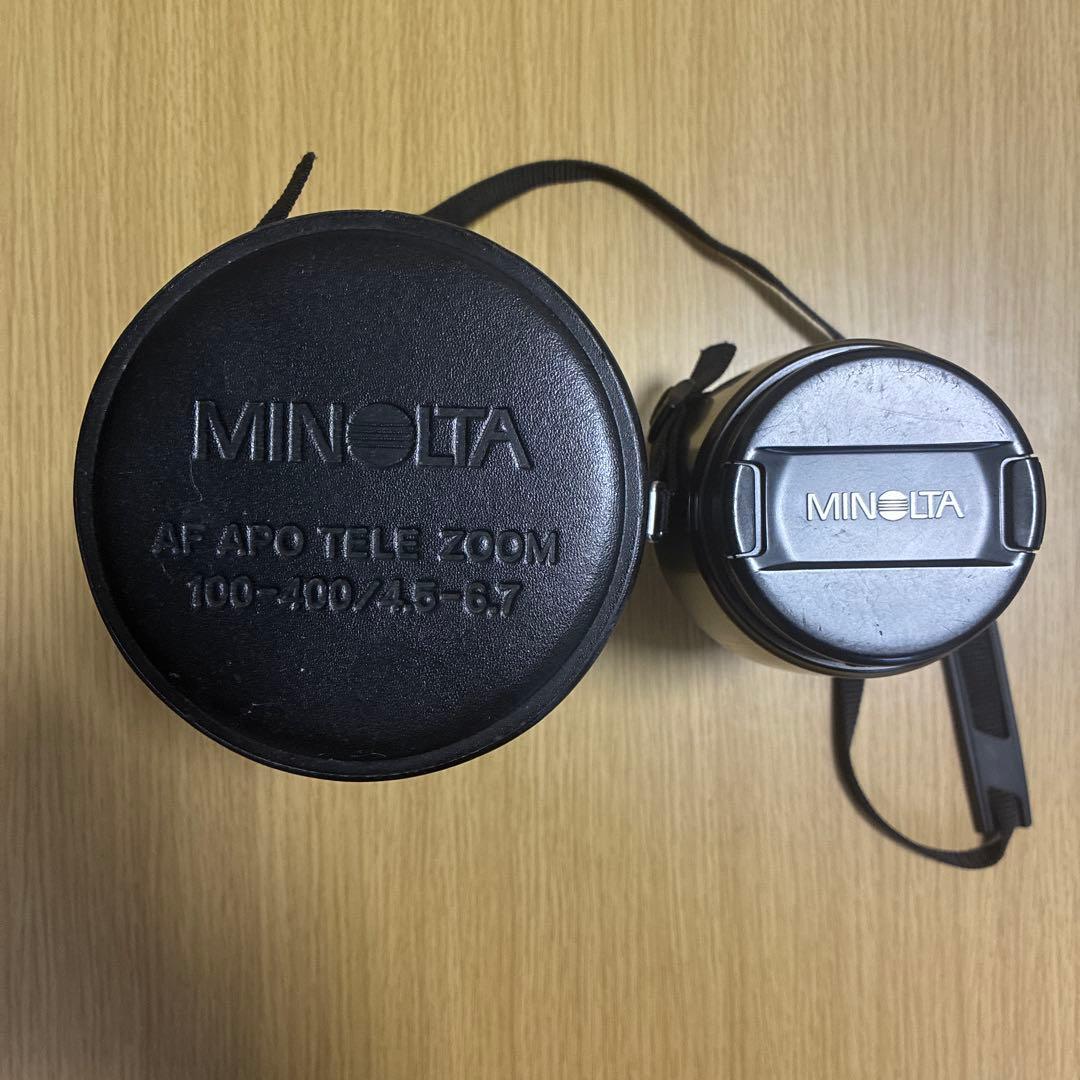 鶴瓶さんの専用 Sony α350 MINOLTA AF アポテレズーム2点