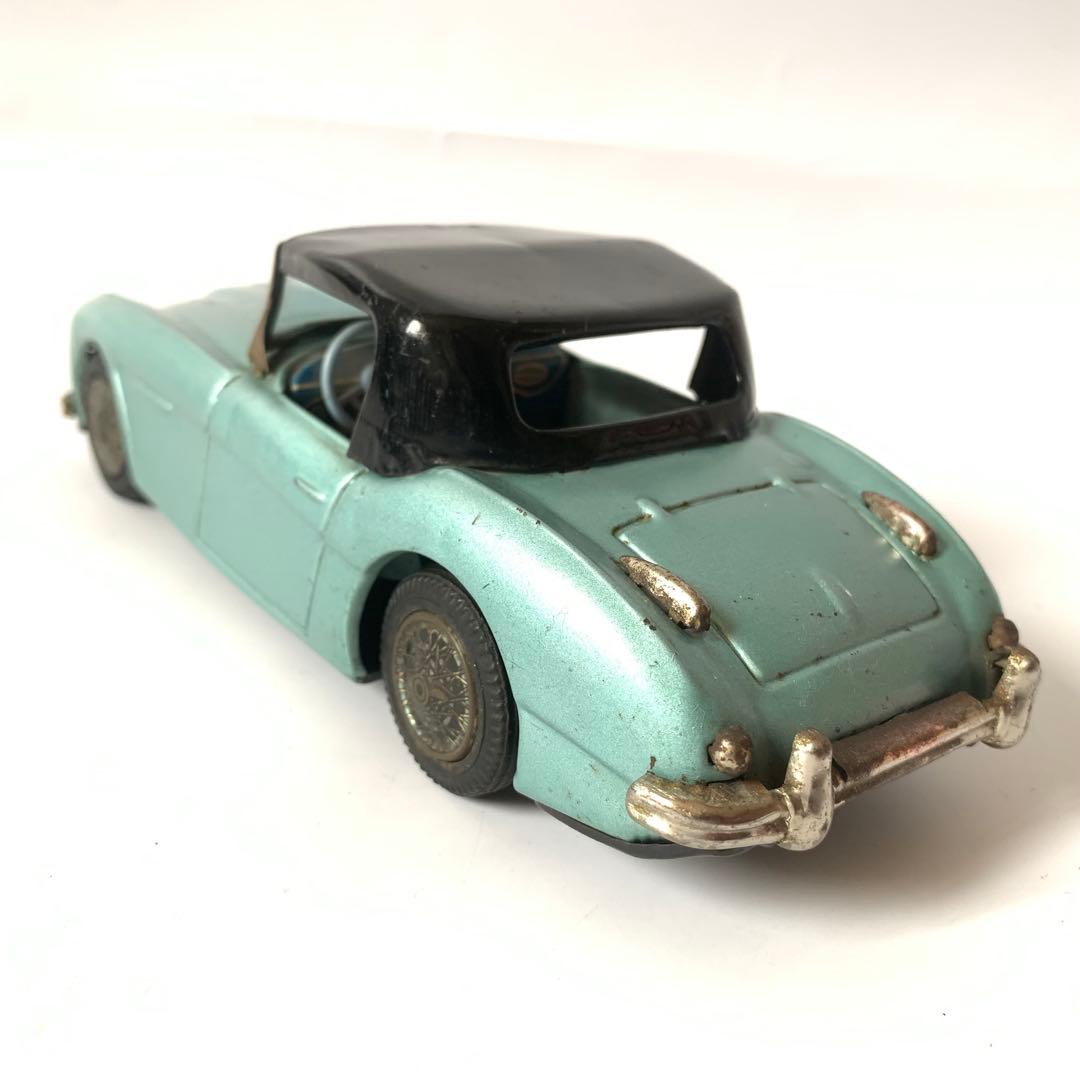 BCバンダイ オースチン ヒーレー ブリキ フリクション 当時物