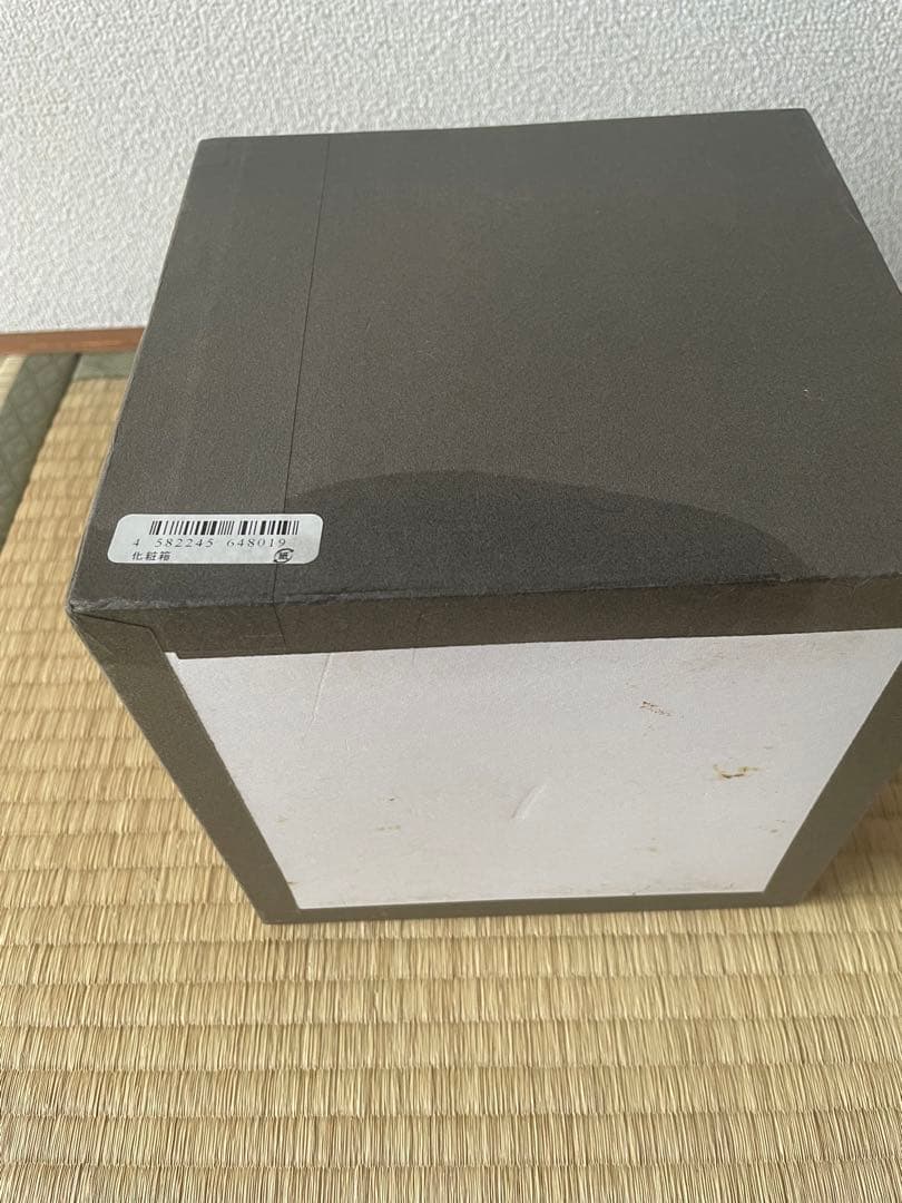 山田平安堂　白檀　二段重　重箱　取り皿2枚、風呂敷付き