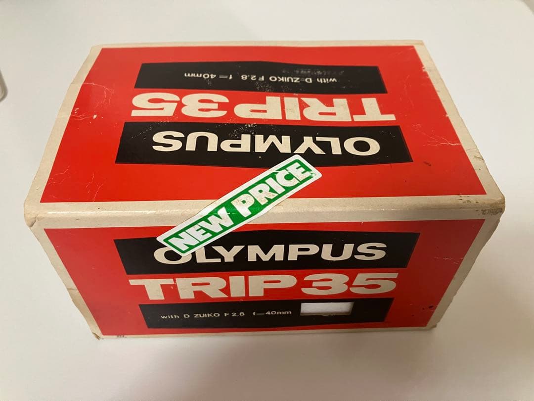 OLYMPUS TRIP 35 赤ベロ露出計絞り羽根巻き上げシャッターOK - メルカリ