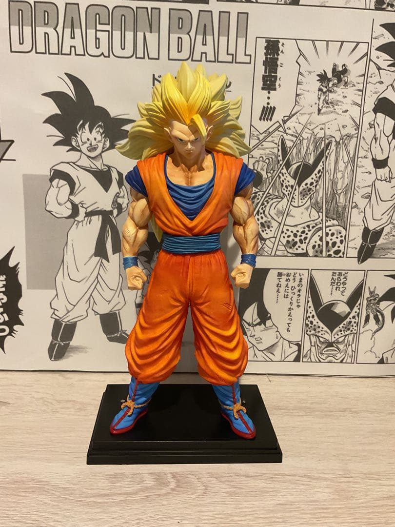 ドラゴンボール スーパーサイヤ人3 孫悟空 フィギュア ガレージキット