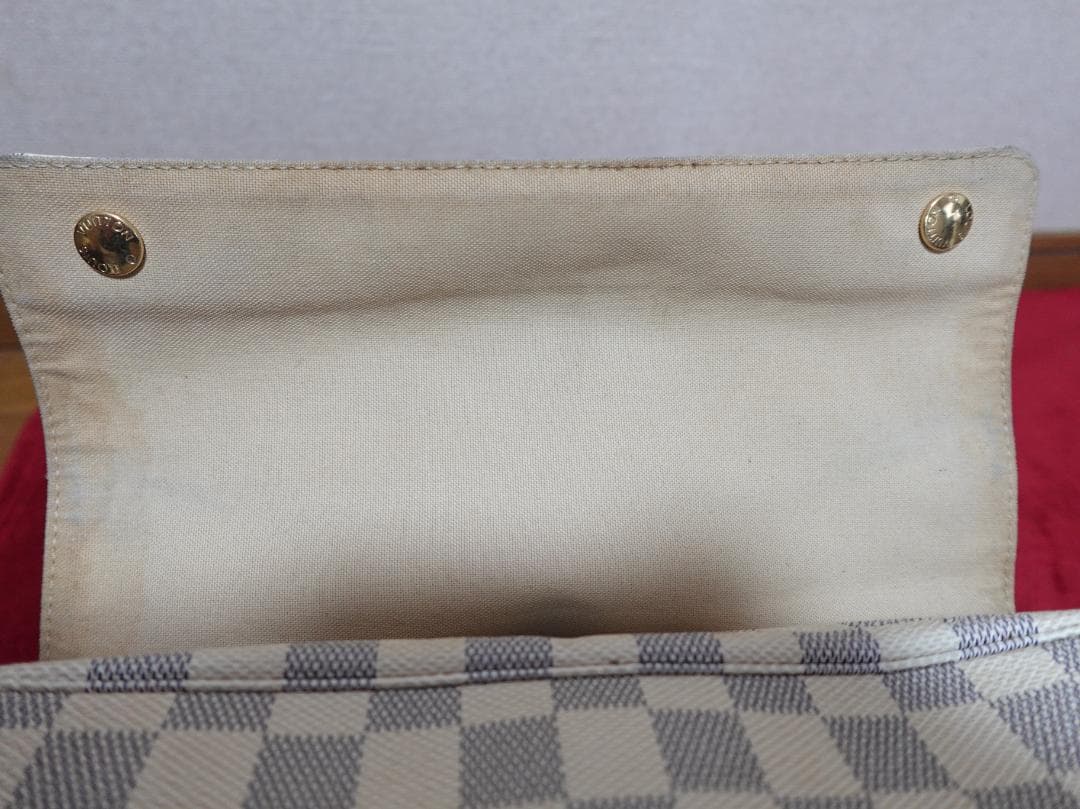 美品ルイヴィトン LOUIS VUITTON ナヴィグリオ アズール ホワイト