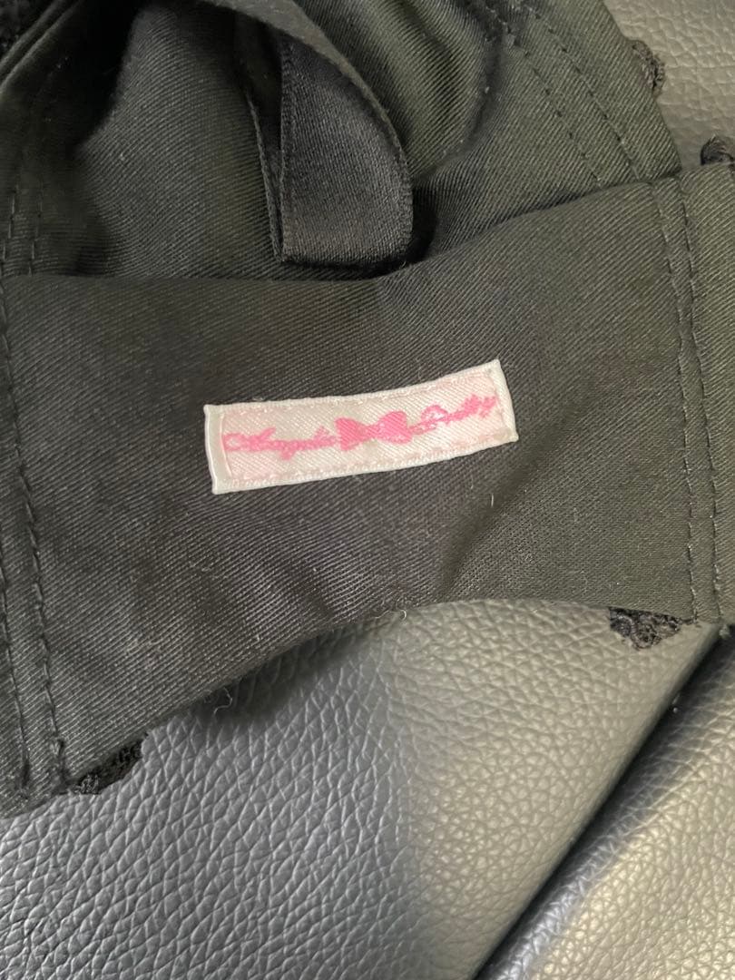 Angelic Pretty Dolly ヒロインリボンヘッドドレス クロ 黒