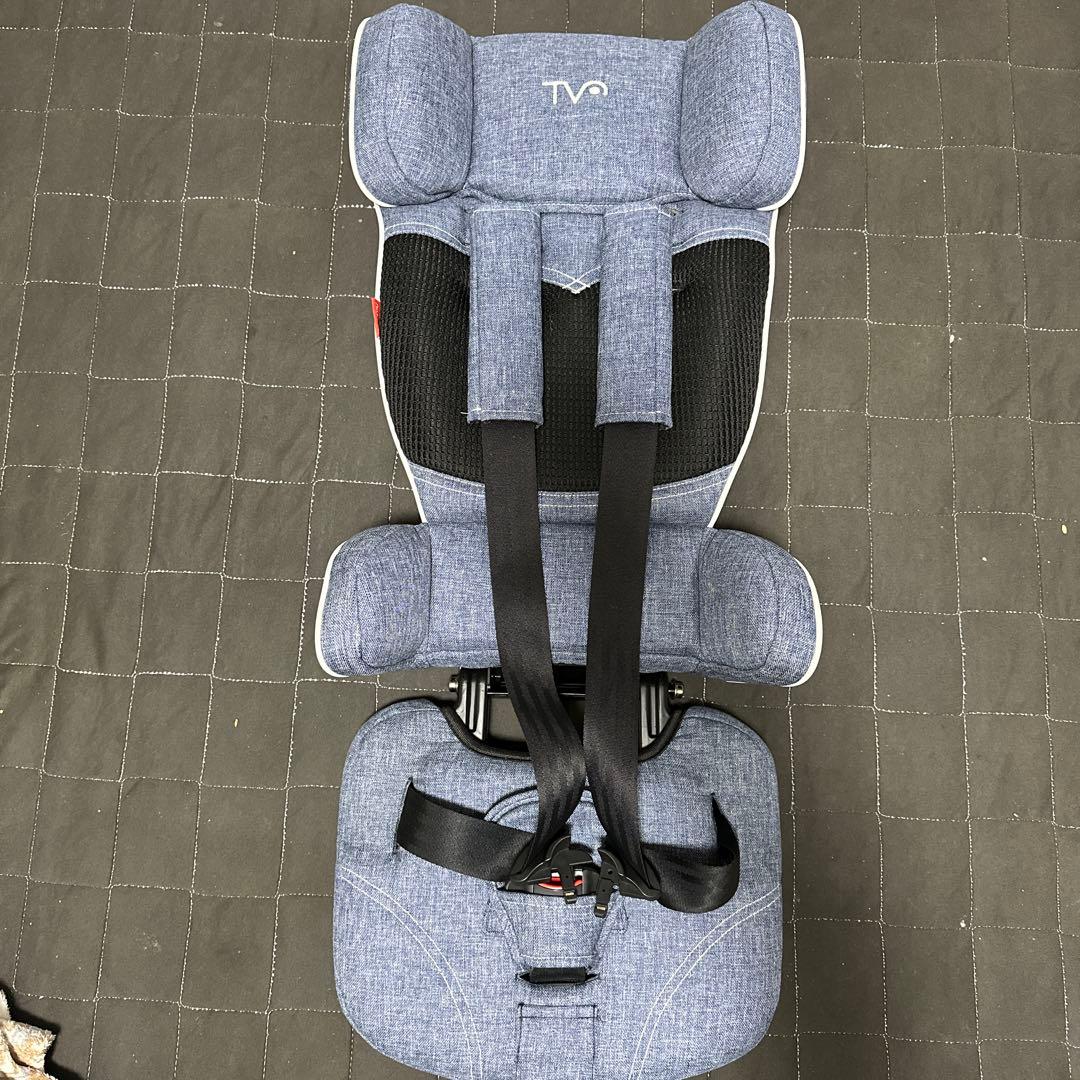 日本育児 コンパクトチャイルドシート トラベルベスト ECプラス デニム