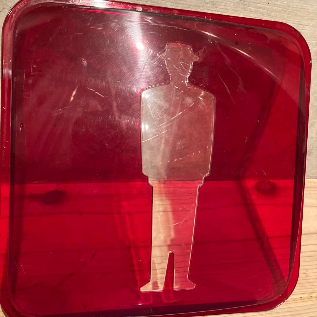 歩行者信号機 赤青透明カバーセット 2組 四枚 インテリア 入手困難