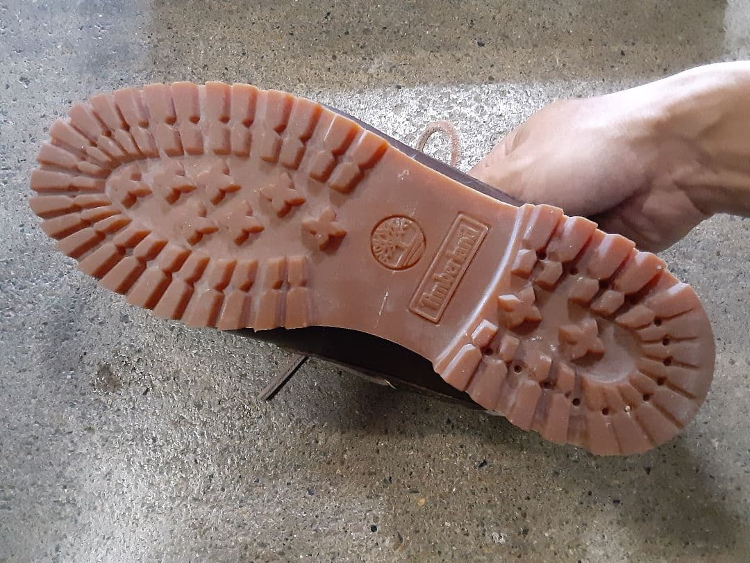 timberland 3eye ブラウン US7 25cm