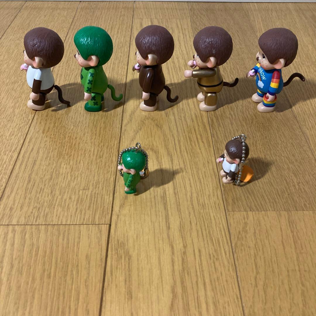 マイクロモンチッチ5体とキーホルダー2体