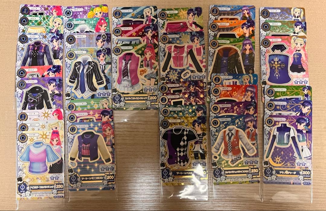 アイカツカードまとめ売り 旧あり 350枚↑未開封 藤堂ユリカ ファイル