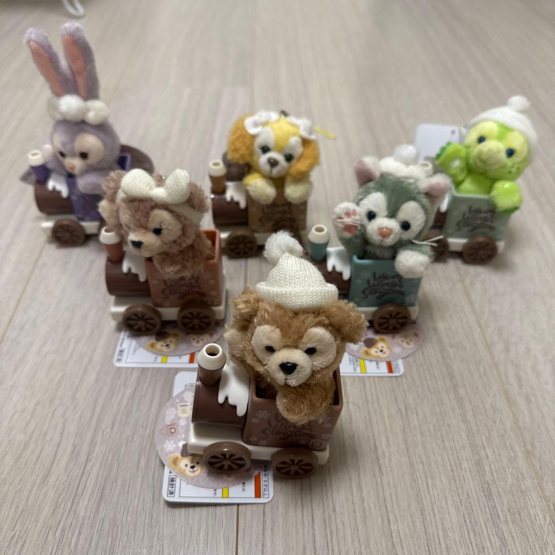 ダッフィーウォームウィンターストーリータイムぬいぐるみストラップ6