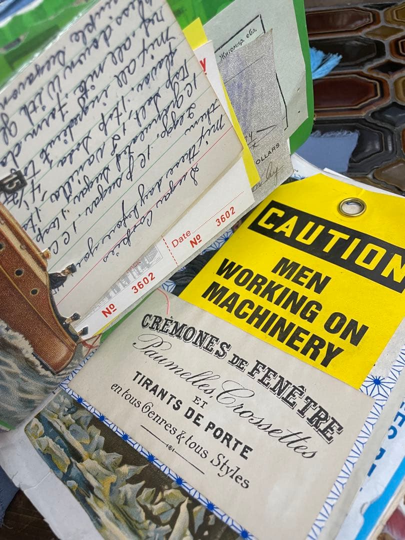 〜海のjunk journal〜ジャンクジャーナル幅17cm