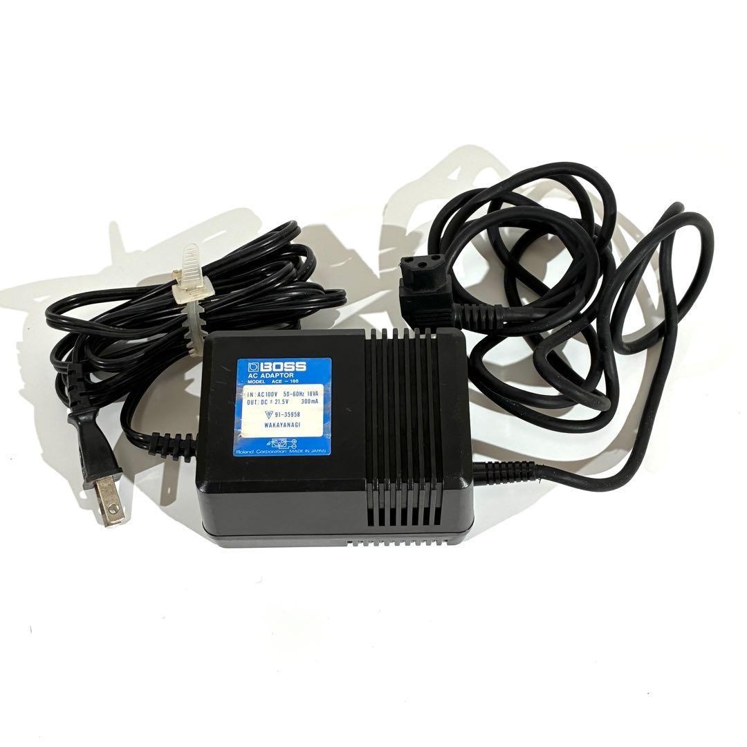 BOSS ボス BX-8 8ch ステレオミキサー 純正アダプター 通電のみ確認