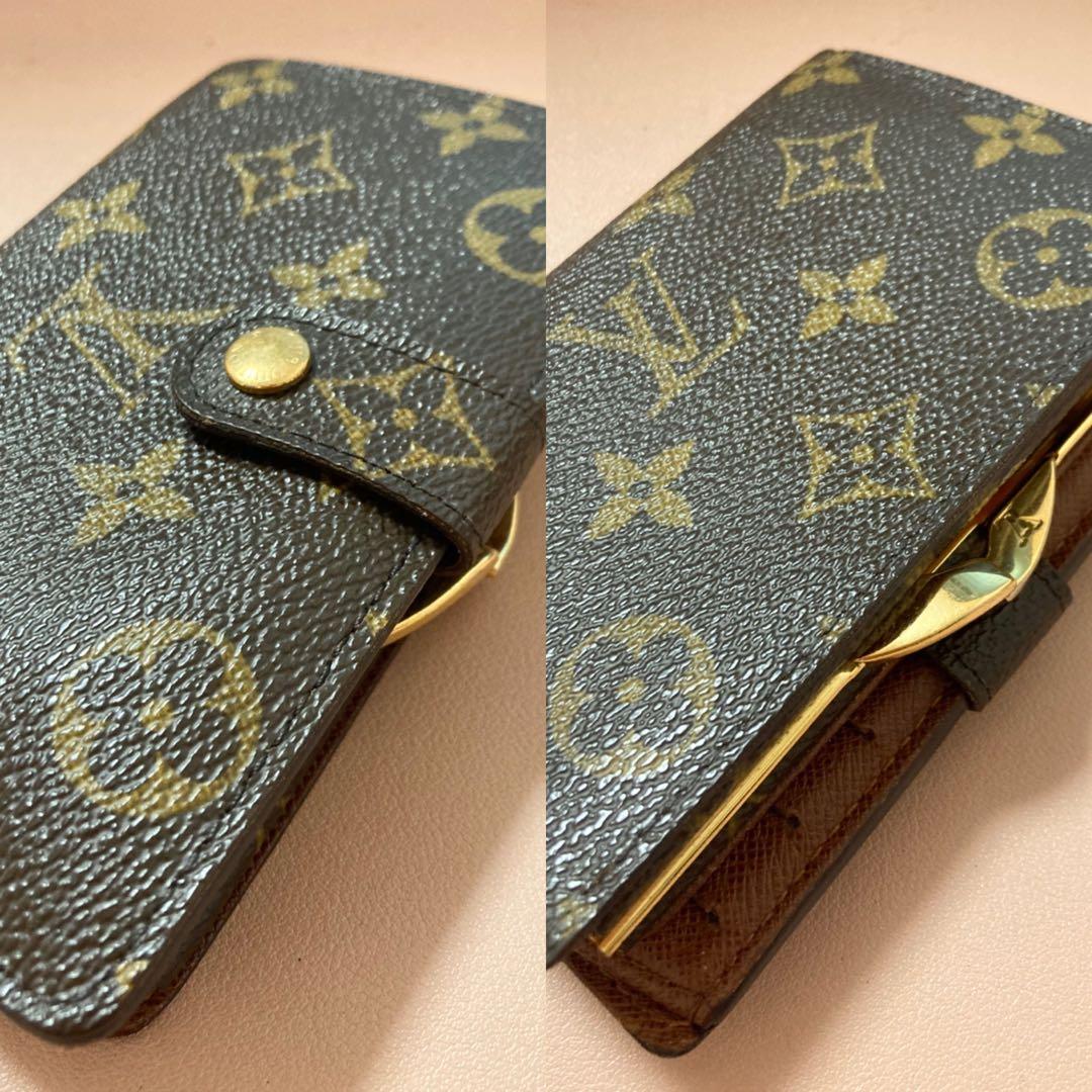 極美品！ルイヴィトンモノグラムポルトモネビエヴィエノワ二つ折り財布