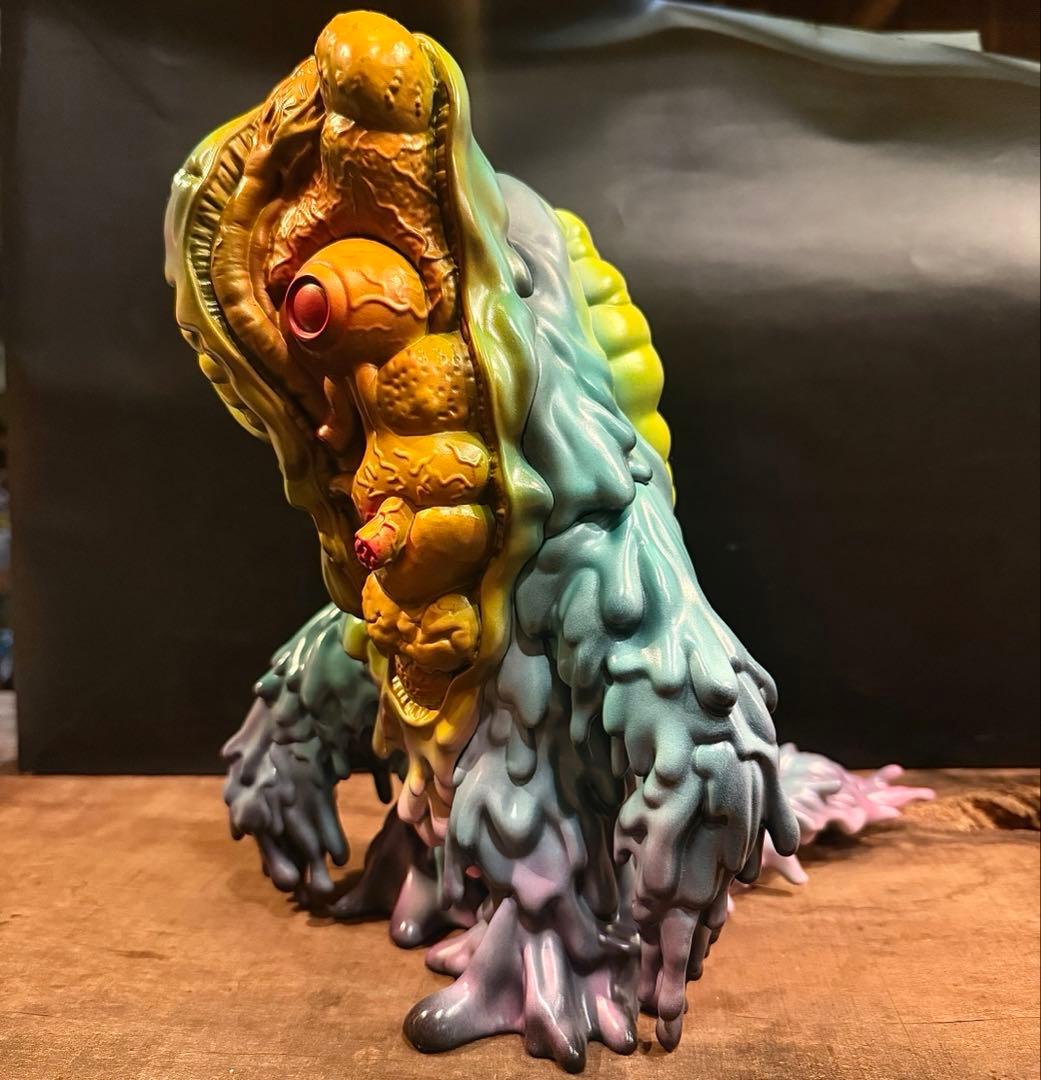 ヘドラ ソフビ モンスターマインドトイズ 解剖ヘドラ 希少品 27センチ