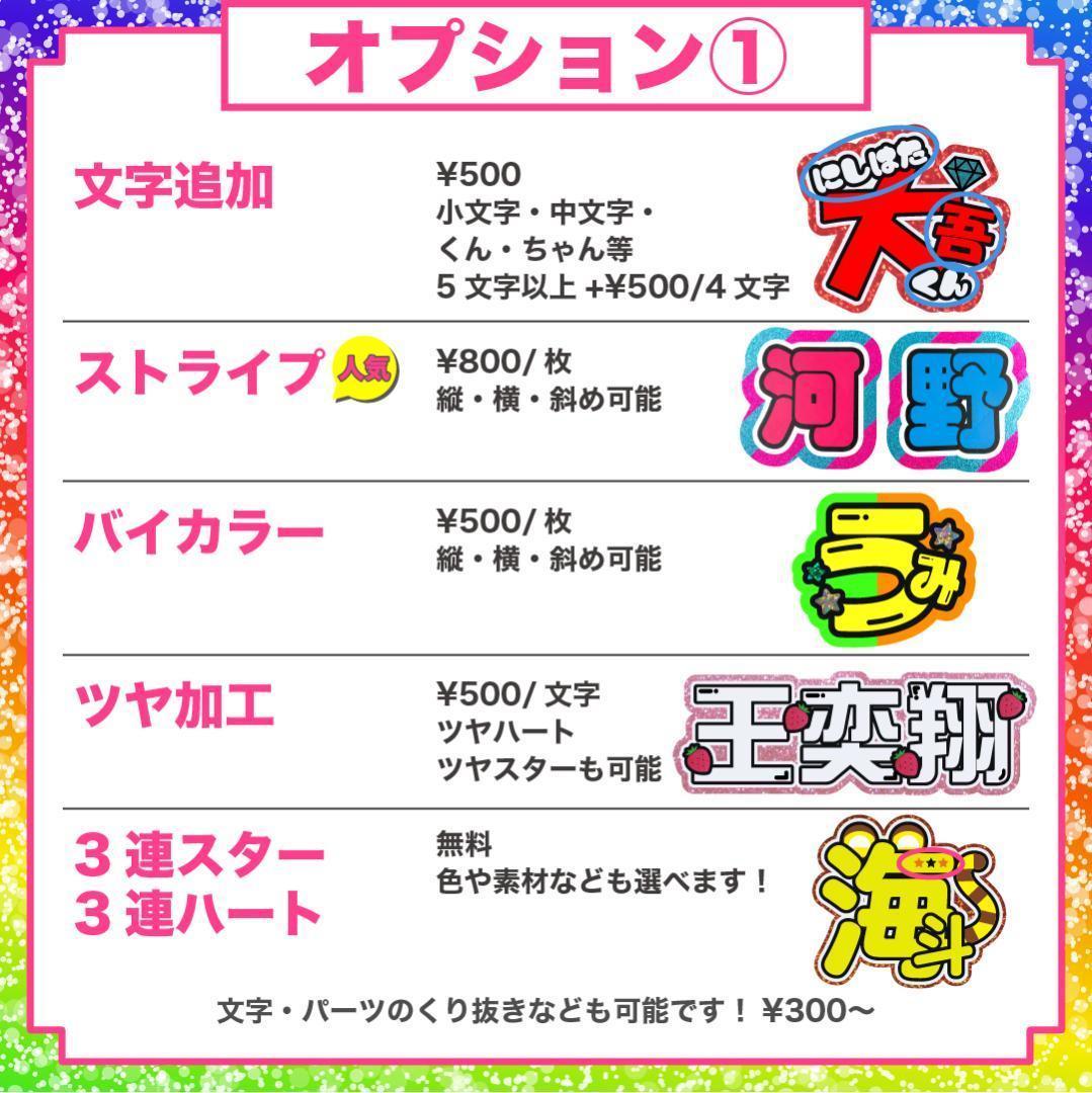 うちわ屋さん オーダー ネームボード うちわ文字 フレーム 可愛い ハングル