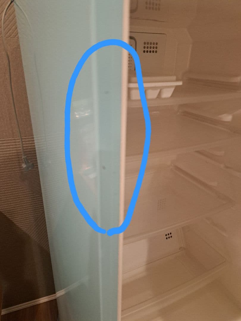 National NR-B16RA 冷蔵庫 水色 2ドア　レトロ