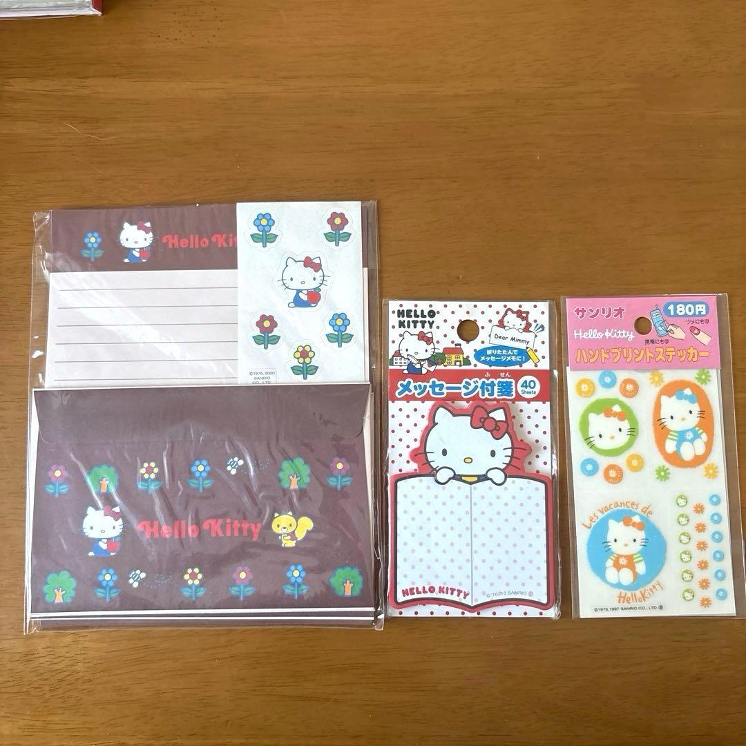 未使用！ハローキティ ご当地キティ まとめ売り メモ帳 平成レトロ