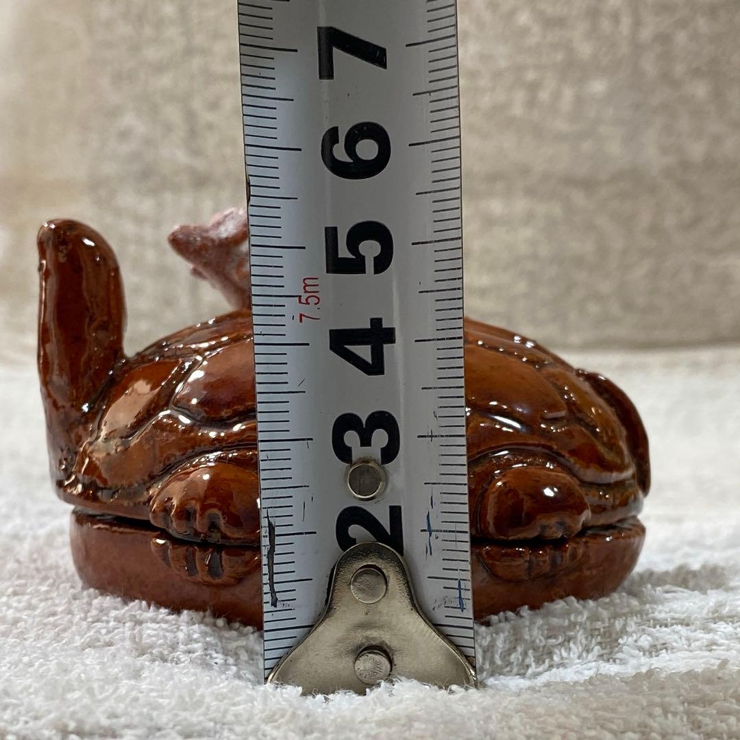 J-46 香合 在銘 茶道具 仏具 陶器 インテリア 雑貨 美術品 工芸品